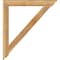 Ekena Millwork Traditional Traditional Rough Sawn Bracket, Western Red Cedar, 4"W x 38"D x 42"H BKT04X38X42TRA01RWR - alternate 2